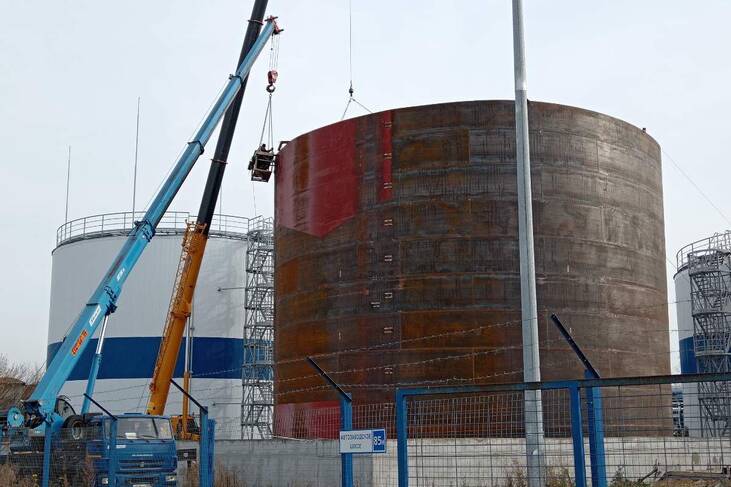 Строительство нефтебаз